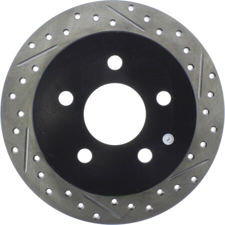 Centric Parts Sport Drilled/Slotted Brake Rotor, 127.62058L 127.62058L